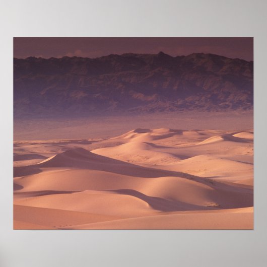 Azië, Mongolië, de Gobi-woestijn, Gobi Gurvansaikh Poster (Voorkant)