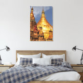 Azië, Myanmar (Birma), Bagan (Pagan). De dhamma Canvas Afdruk (Insitu (Slaapkamer))