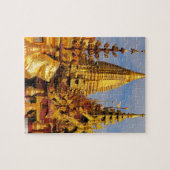 Azië, Myanmar (Birma), Bagan (Pagan). De Shwe 3 Legpuzzel (Horizontaal)