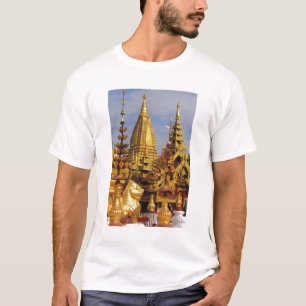 Azië, Myanmar (Birma), Bagan (Pagan). De Shwe 3 T-shirt