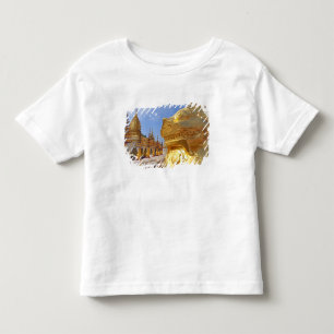 Azië, Myanmar (Birma), Bagan (Pagan). De Shwe 4 Kinder Shirts