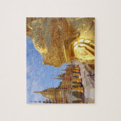 Azië, Myanmar (Birma), Bagan (Pagan). De Shwe 4 Legpuzzel (Verticaal)