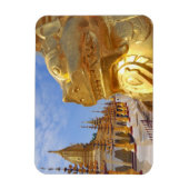 Azië, Myanmar (Birma), Bagan (Pagan). De Shwe 4 Magneet (Verticaal)