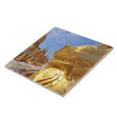 Azië, Myanmar (Birma), Bagan (Pagan). De Shwe 4 Tegeltje (Zijkant)