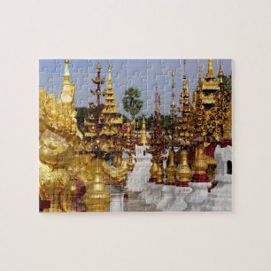 Azië, Myanmar (Birma), Bagan (Pagan). De Shwe 5 Legpuzzel