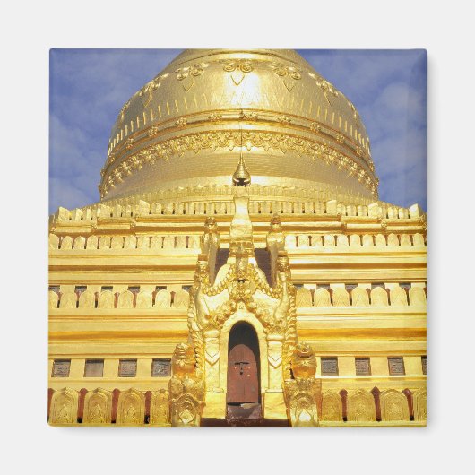 Azië, Myanmar (Birma), Bagan (Pagan). De Shwe Magneet (Voorkant)