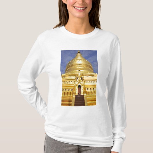 Azië, Myanmar (Birma), Bagan (Pagan). De Shwe T-shirt (Voorkant)