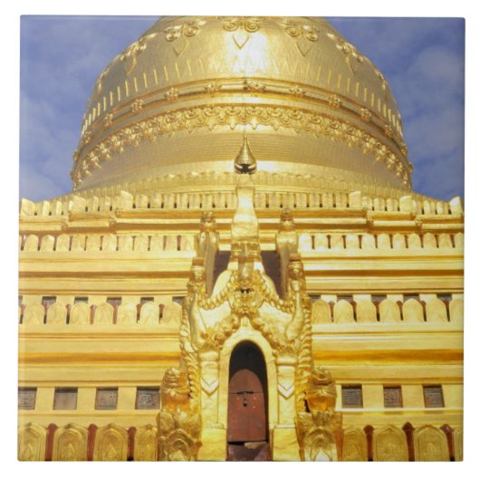 Azië, Myanmar (Birma), Bagan (Pagan). De Shwe Tegeltje (Voorkant)