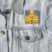 Azië, Myanmar (Birma), Bagan (Pagan). De Shwe Vierkante Button 5,1 Cm (In situ)