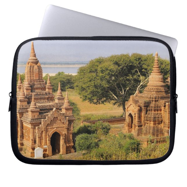 Azië, Myanmar (Birma), Bagan (Pagan). Diverse 2 Laptop Sleeve (Voorkant)