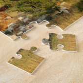 Azië, Myanmar (Birma), Bagan (Pagan). Koeienpas Legpuzzel (Zijkant)