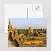 Azië, Myanmar (Birma), Bagan (Pagan). Verscheidene Briefkaart (Voorkant / Achterkant)
