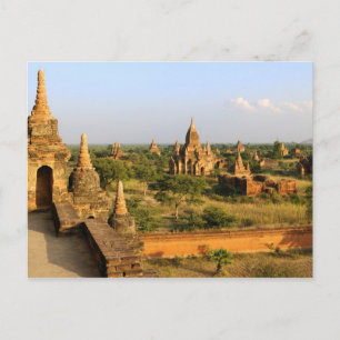 Azië, Myanmar (Birma), Bagan (Pagan). Verscheidene Briefkaart