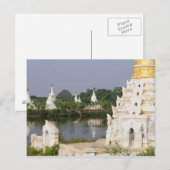 Azië, Myanmar (Birma), Mandalay. Een boeddhist Briefkaart (Voorkant / Achterkant)