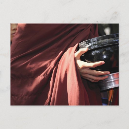 Azië, Myanmar (Birma), Mandalay. Novice-monniken Briefkaart (Voorkant)