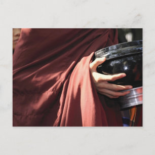 Azië, Myanmar (Birma), Mandalay. Novice-monniken Briefkaart