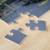 Azië, Myanmar, Inle Lake. Een drijvend dorp op Legpuzzel (Zijkant)