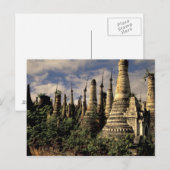 Azië, Myanmar, Inle Lake. Oude ruïnes van Briefkaart (Voorkant / Achterkant)