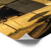 Azië, Myanmar, Inle Lake. Pagodas. Poster (Hoek)