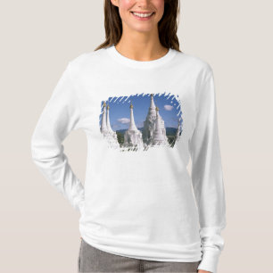 Azië, Myanmar, Inle Lake. Pagodes. 2 T-shirt