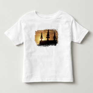 Azië, Nepal, Kathmandu. Boeddhanath Stupa. Kinder Shirts