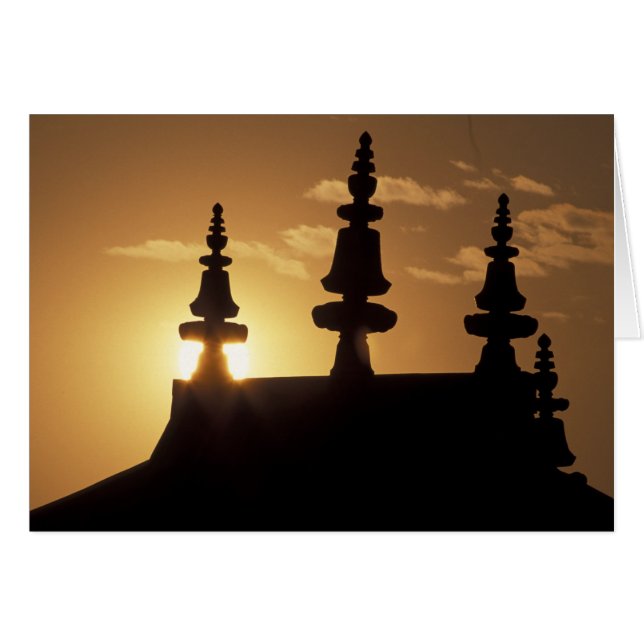 Azië, Nepal, Kathmandu. Bouddhanath Stupa. (Voorkant Horizontaal)