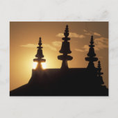 Azië, Nepal, Kathmandu. Bouddhanath Stupa. Briefkaart (Voorkant)