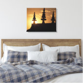 Azië, Nepal, Kathmandu. Bouddhanath Stupa. Canvas Afdruk (Insitu (Slaapkamer))