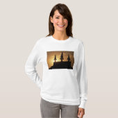 Azië, Nepal, Kathmandu. Bouddhanath Stupa. T-shirt (Voorkant volledig)