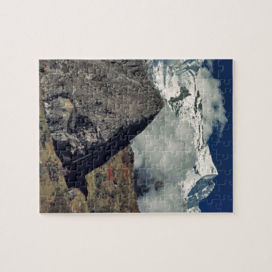 Azië, Nepal, Sagarmatha NP. Een boeddhistisch gebe Legpuzzel (Horizontaal)