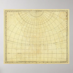 Azië-overzicht Poster