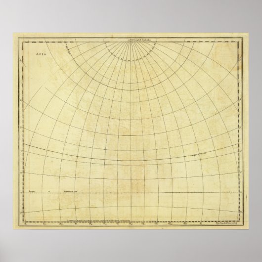 Azië-overzicht Poster (Voorkant)