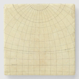 Azië-overzicht Stenen Onderzetter