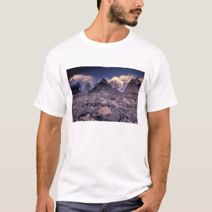 Azië, Pakistan, Karakoram-gebergte, Breed en T-shirt