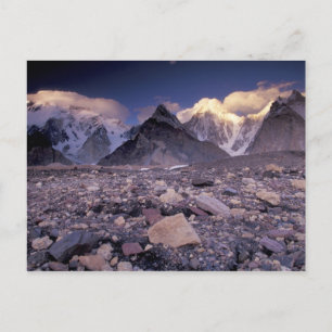 Azië, Pakistan, Karakoram Range, Broad en Briefkaart