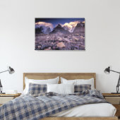 Azië, Pakistan, Karakoram Range, Broad en Canvas Afdruk (Insitu (Slaapkamer))