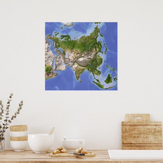 Azië Poster (Keuken)