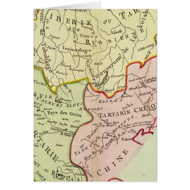 Azië, Rusland, China (Voorkant)