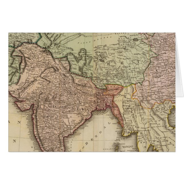 Azië, S-vellen (Voorkant Horizontaal)