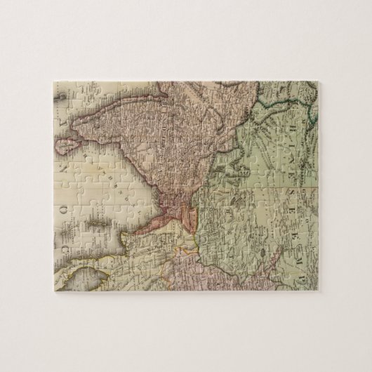 Azië, S-vellen Legpuzzel (Horizontaal)