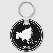 Azië Sleutelhanger (Voorkant)