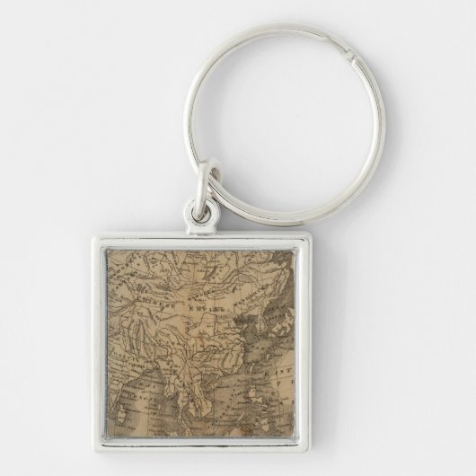 Azië Sleutelhanger (Voorkant)