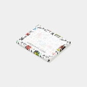 Azië | Symbolen Patroon Post-it® Notes (Schuin)