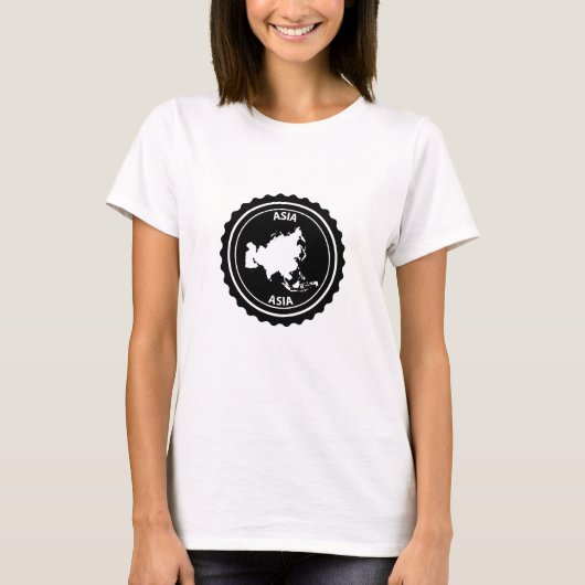 Azië T-shirt (Voorkant)
