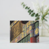 Azië, Taiwan, Taipei. Het Grote Hotel, hoofd Briefkaart (Staand voorkant)