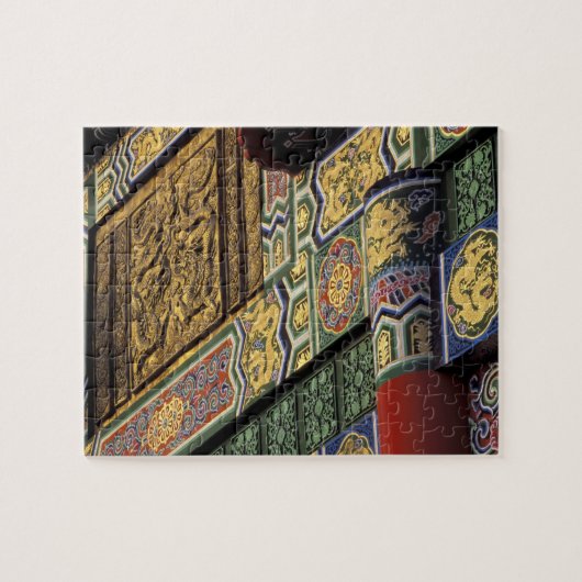 Azië, Taiwan, Taipei. Het Grote Hotel, hoofd Legpuzzel (Horizontaal)