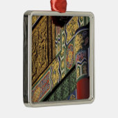 Azië, Taiwan, Taipei. Het Grote Hotel, hoofd Metalen Ornament (Rechts)