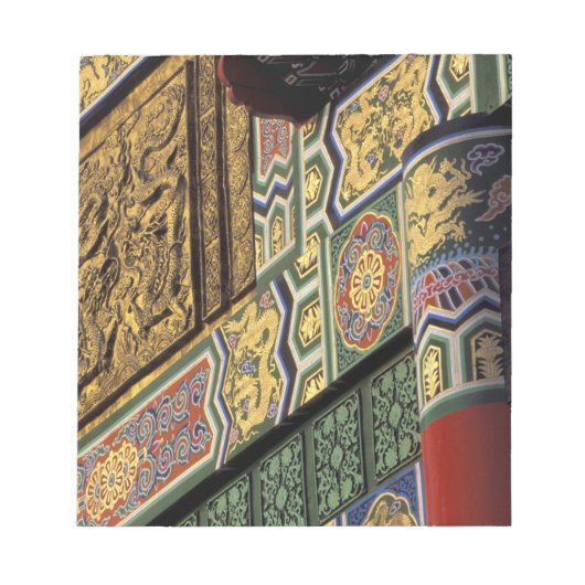 Azië, Taiwan, Taipei. Het Grote Hotel, hoofd Notitieblok (Voorkant)