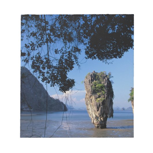 Azië, Thailand, Ao Phangnga NP, coatline, Karst Notitieblok (Voorkant)