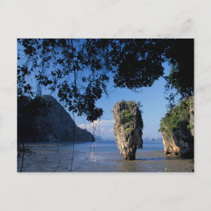 Azië, Thailand, Ao Phangnga NP, kustlijn, Karst Briefkaart